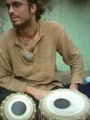 Shen Flindell (tabla) in Kolkata